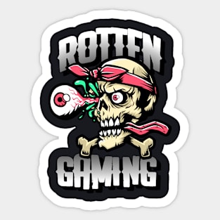 Rotten gaming Sticker